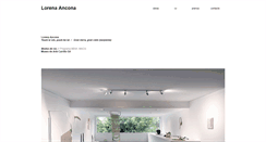Desktop Screenshot of lorenaancona.com